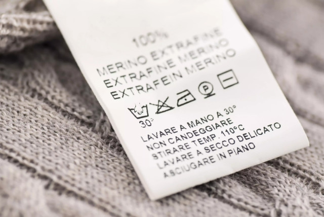  Pay attention to the instructions attached to your clothes (credit: SHUTTERSTOCK)