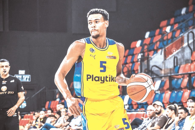WITH WADE BALDWIN in the lineup and healthy, Maccabi Tel Aviv is a dangerous opponent for any Euroleague team, as he showed in Wednesday’s victory over ASVEL. (credit: YEHUDA HALICKMAN)