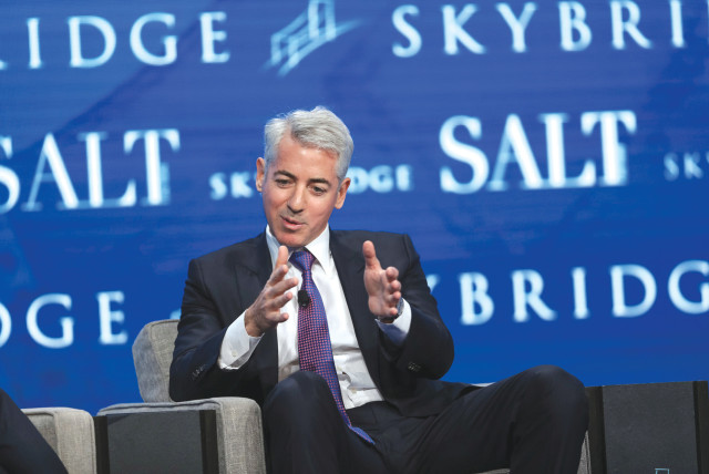  BILL ACKMAN, a billionaire Jewish investor and director of the New York hedge fund Pershing Square, made it clear that there was no context when it came to calls for genocide. (credit: Richard Brian/Reuters)