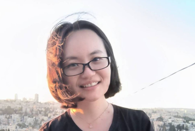  Ruoyi Cao, Ph.D. candidate from China at the Edmond & Lily Safra Center for Brain Sciences (ELSC). (credit: The Hebrew University)