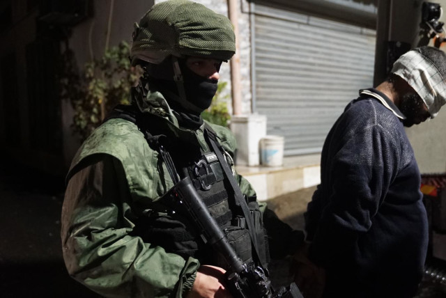  Israel Police, working with the IDF and Shin Bet, have indicted 26 West Bank residents since the start of the Israel-Hamas War, January 11, 2024 (credit: ISRAEL POLICE SPOKESPERSON'S UNIT)