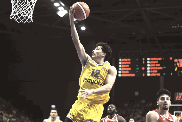  JOHN DIBARTOLOMEO has been with Maccabi Tel Aviv since 2017 and is no stranger to unexpected basketball ups-and-downs, though this year is still unique.  (credit: WINNER LEAGUE/COURTESY)