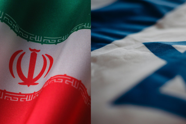 Iran flag and Israel flag (credit: Cottonbro Studio/Pexels)