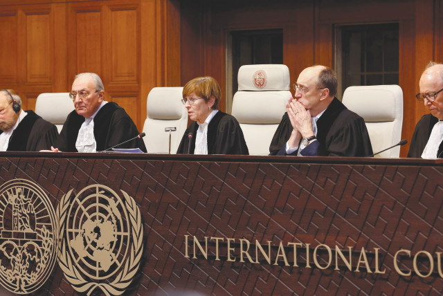  WHILE MANY view the ICJ as an independent judicial body, it is inherently political. Its judges are elected by the UN General Assembly and Security Council, bodies notorious for anti-Israel bias, the writer says.  (credit: REUTERS)