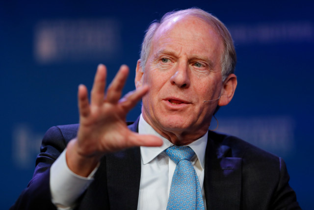  Richard Haass, President of the Council on Foreign Relations, speaks during the Milken Institute's 22nd annual Global Conference in Beverly Hills, California, U.S., May 1, 2019.  (credit: MIKE BLAKE/REUTERS)