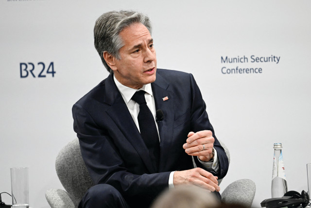  US SECRETARY of State Antony Blinken takes part in a panel discussion at the Munich Security Conference  on Saturday. One may legitimately ask whether these people really understand what they are talking about, the writer argues. (credit: THOMAS KIENZLE/REUTERS)