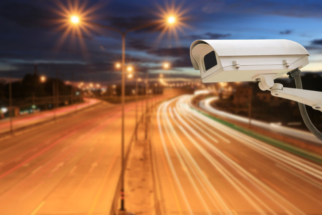  CCTV Camera on highway roads- illustration (credit: INGIMAGE)
