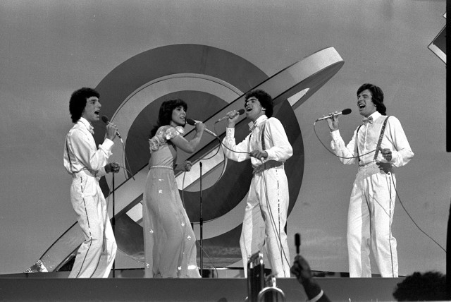  ICC events throughout the years: Milk and Honey sings the winning 'Hallelujah' song at Eurovision, 1979. (credit: GPO)