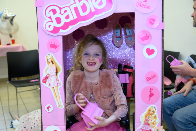  Sarah in her Barbie costume (credit: Courtesy)