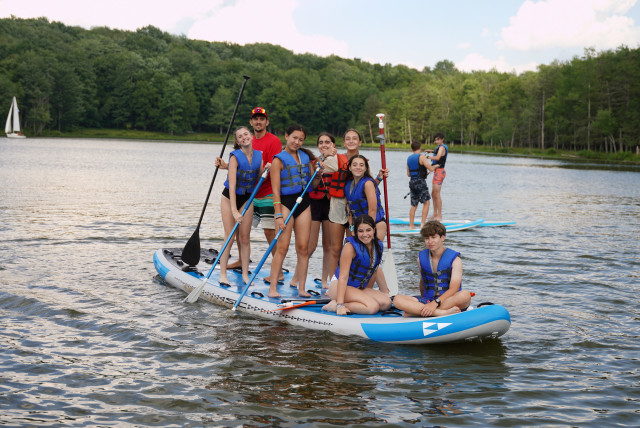 Camp Ramah in the Poconos, summer 2023. (credit: COURTESY FOUNDATION FOR JEWISH CAMP.)