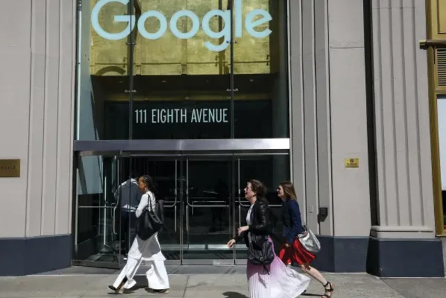  Google offices in New York  (credit: REUTERS)