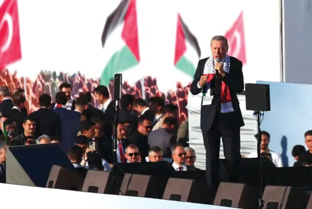  Discurso de Erdogan contra Israel y la guerra en Gaza (crédito: REUTERS)