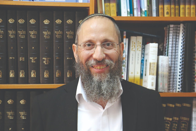  Rabbi Yosef Zvi Rimon. (credit: MICHAEL ERENBURG)