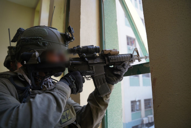 IDF troops operate in the Gaza Strip. June 4, 2024. (credit: IDF SPOKESPERSON'S UNIT)