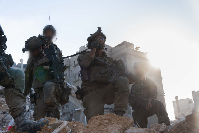 IDF soldiers operate in the Rafah area, June 12, 2024.  (credit: IDF SPOKESPERSON'S UNIT)