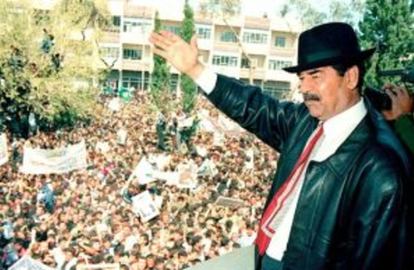 Saddam 1998 AP 298 (photo credit: )