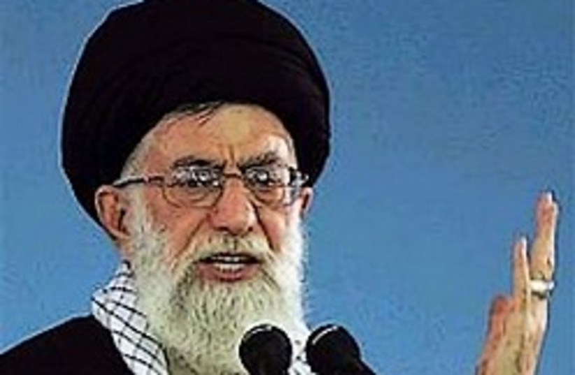 Ayatollah Ali Khamenei iran 248 88 ap (photo credit: AP [file])