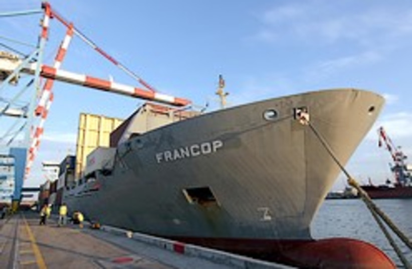 Francop ship weapons 248 88 (photo credit: Ariel Jerozolimksi )