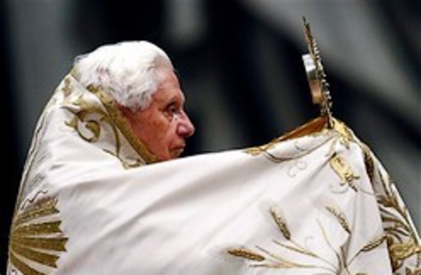 Pope Benedict XVI  (photo credit: AP)