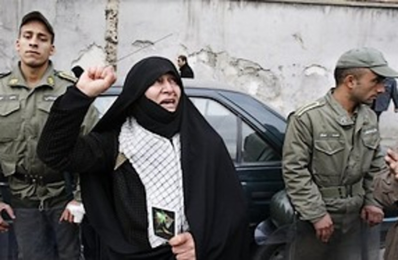 iranian woman opposition 311 (photo credit: AP)