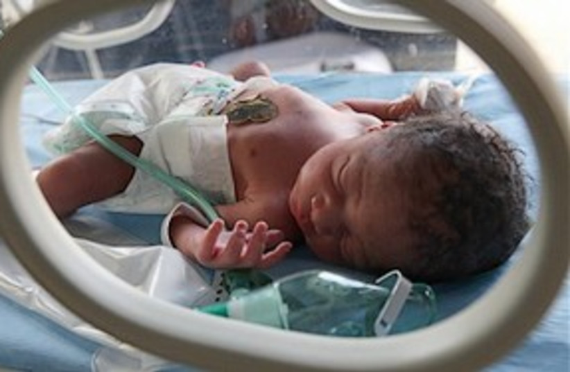 baby haiti 311 (photo credit: AP)