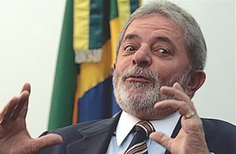 Luiz Inacio Lula da Silva 311 (photo credit: Associated Press)