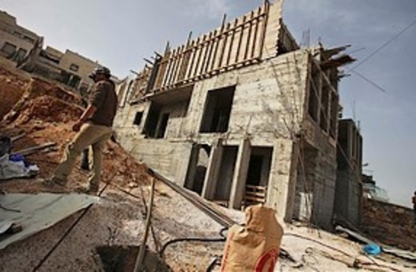 Ramat Shlomo construction 311 (photo credit: Associated Press)