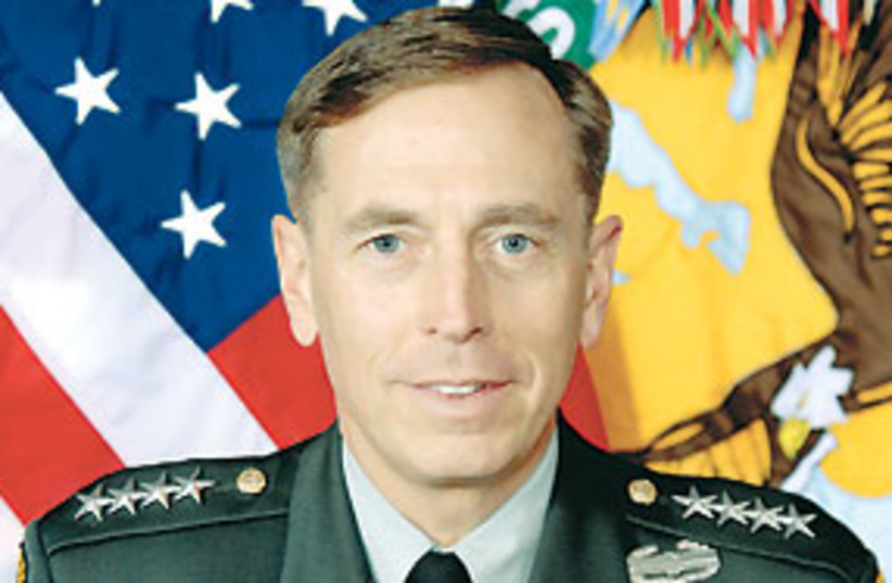 US Gen. David Petraeus 311 (photo credit: .)