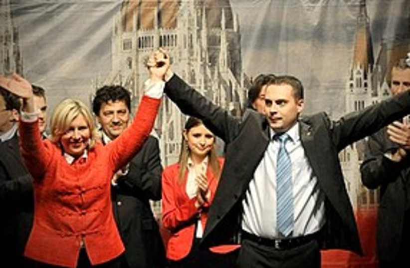 Jobbik 311 (photo credit: Associated Press)