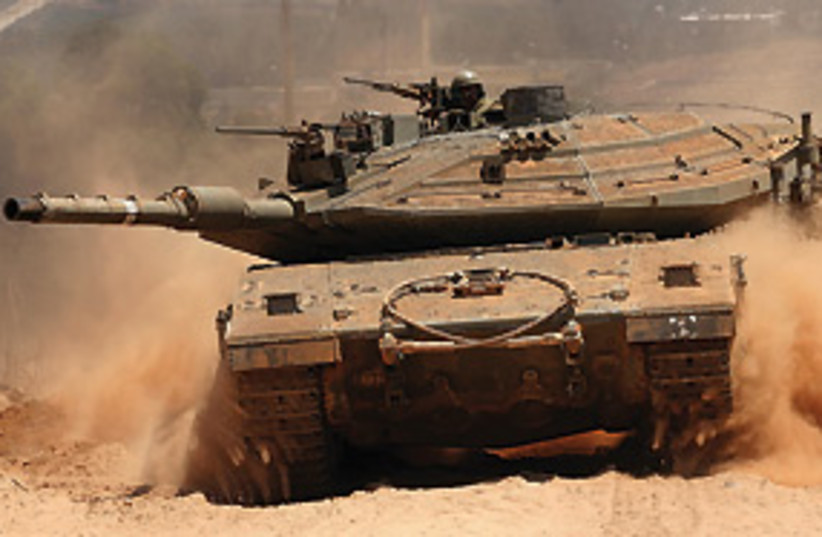 idf tank 311 (photo credit: Ariel Jerozolimski)