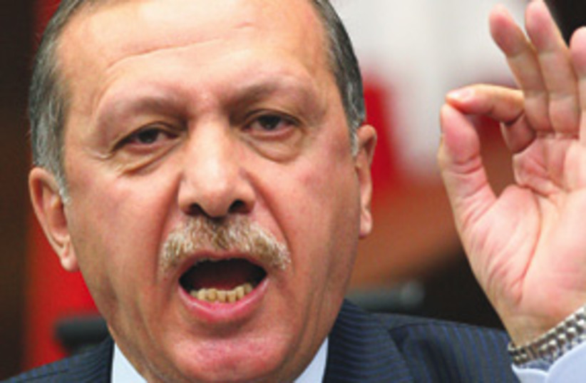 Erdogan311 (photo credit: Associated Press)