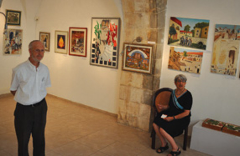 Jerusalem House of Quality art gallery 311 (photo credit: Sarah Levin)
