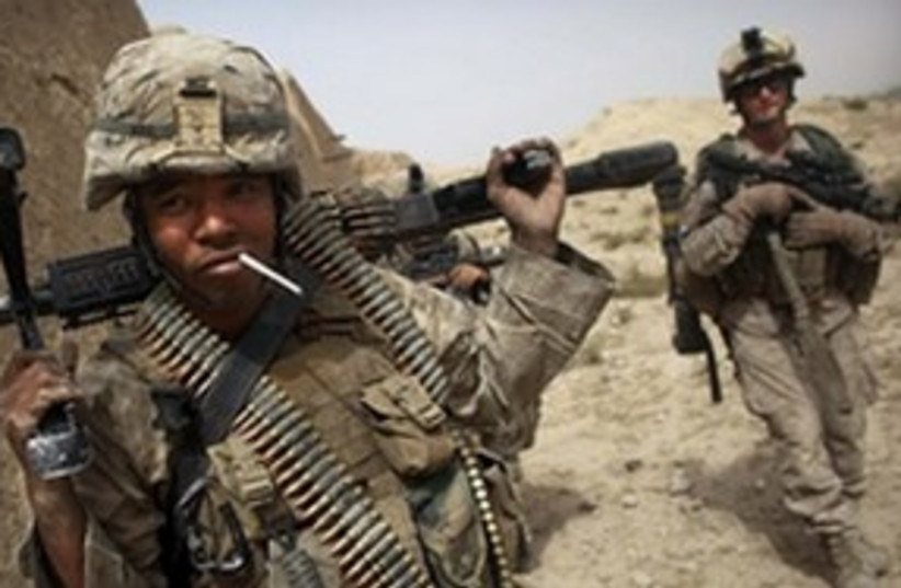 Afghan Soldier (photo credit: Associated Press)