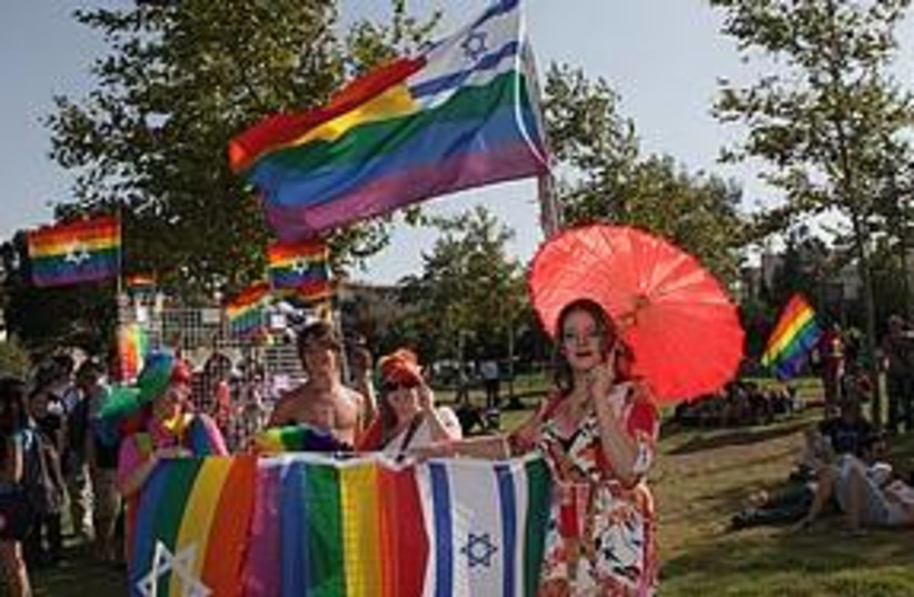 Jerusalem Gay Pride Parade (photo credit: Marc Israel Sellem)