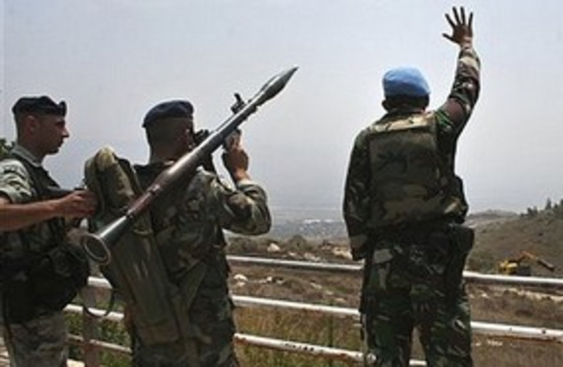 UNIFIL soldier311 (photo credit: ASSOCIATED PRESS)