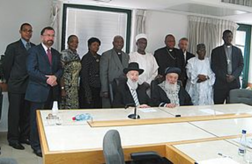 African clergy 311 (photo credit: Chief Rabbinate of Israel)