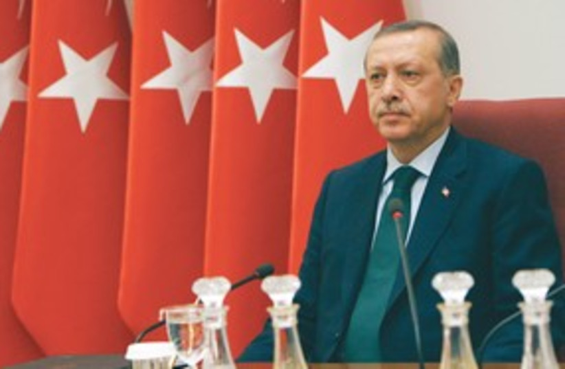 Erdogan 311 (photo credit: Associated Press)