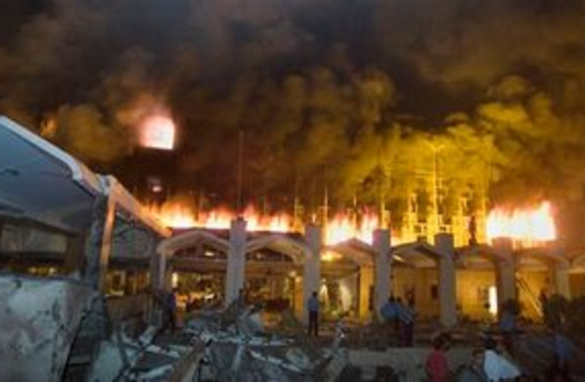 Marriott Hotel Bombing Pakistan 311 (photo credit: Associated Press)
