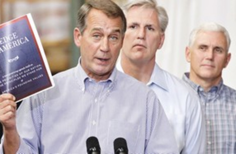 Boehner 311 (photo credit: Associated Press)