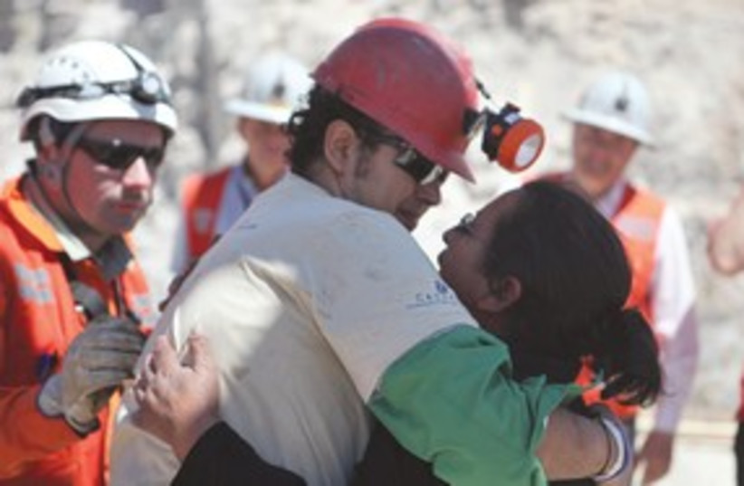 Chilean Miners 311 (photo credit: Associated Press)