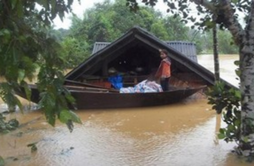 Vietnam flooding (photo credit: AP)