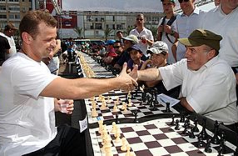 chess record sharansky 311 (photo credit: Sasson Tiram)
