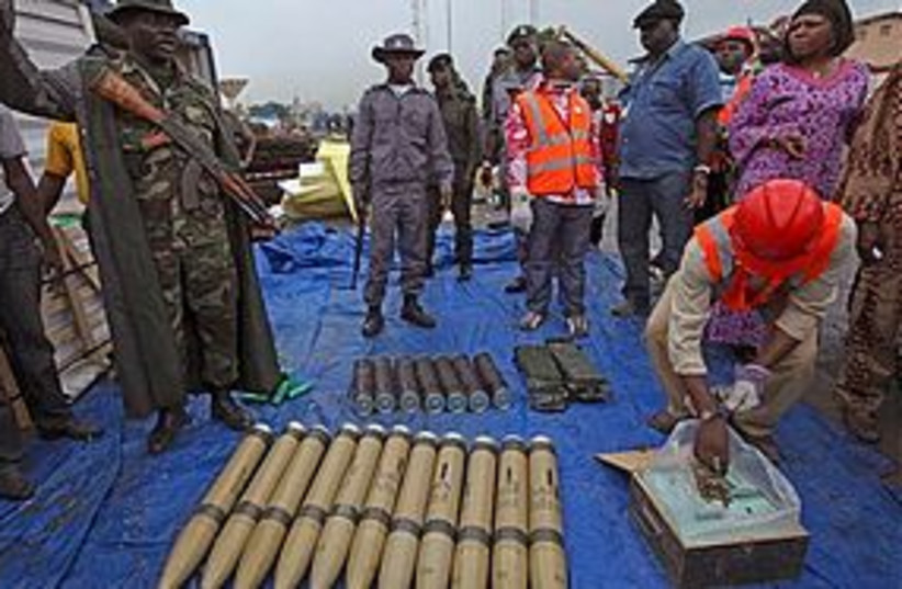 nigeria weapons 311 (photo credit: Associated Press)
