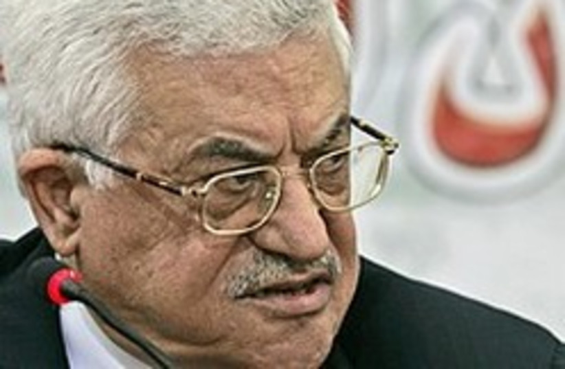 Palestinian Authority President Mahmoud Abbas. (photo credit: AP)