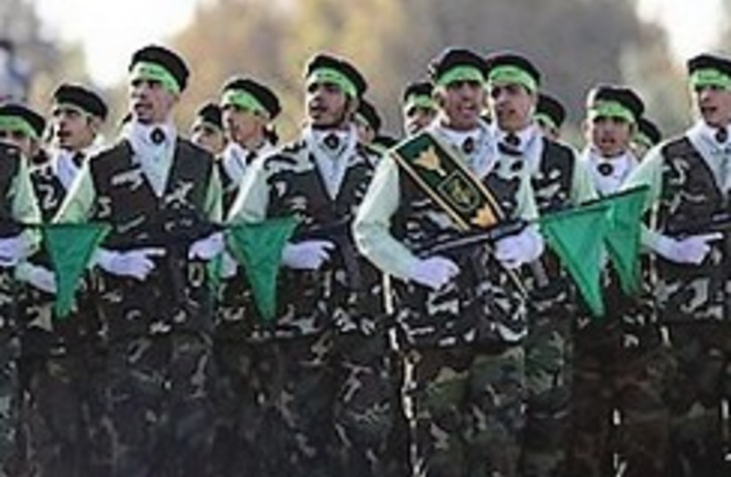 iran revolutionary guard (photo credit: AP)