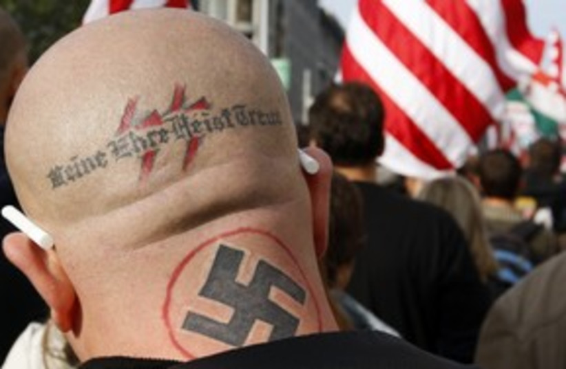 Neo Nazi 311 (photo credit: REUTERS)