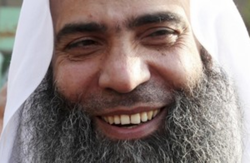 Abo El-Maty of the Salafist party 311 R (photo credit: REUTERS/Amr Dalsh)