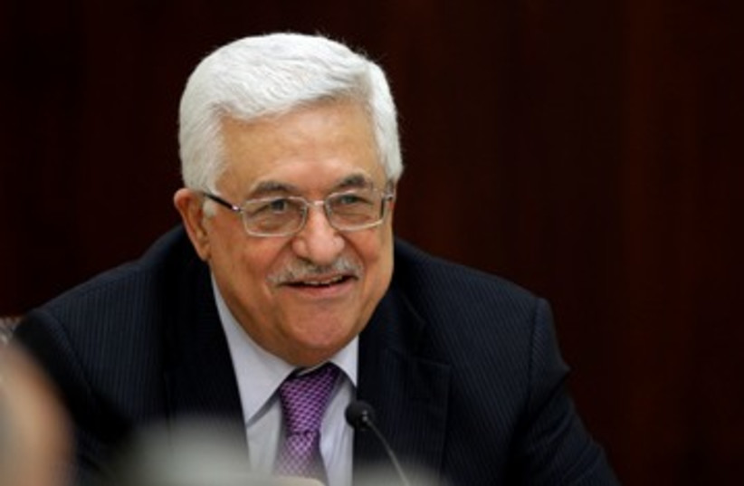 PA President Mahmoud Abbas 390 (R) (photo credit: REUTERS/Mohamad Torokman)
