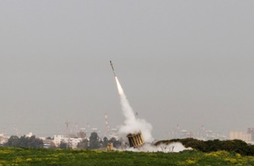 Iron Dome 370 (photo credit: REUTERS)