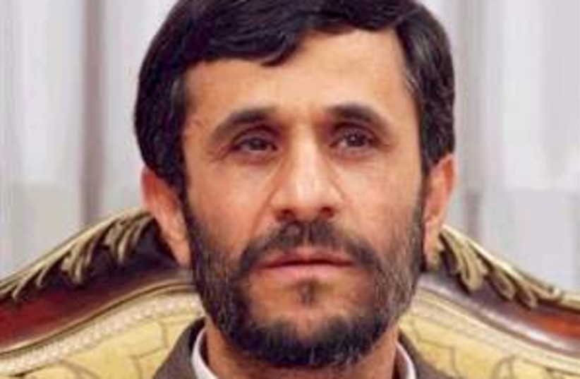 Ahmadinejad 298.88 (photo credit: AP [file])